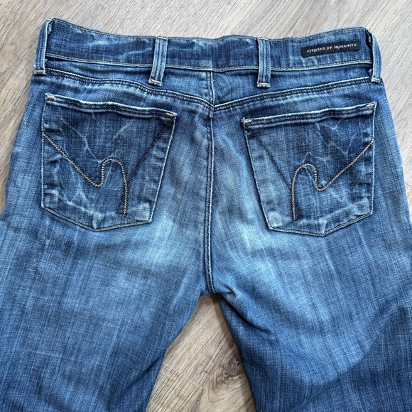 Citizens of Humanity Kelly Stretch Low Waist Bootcut Jeans - Size 27 - Picture 13 of 16